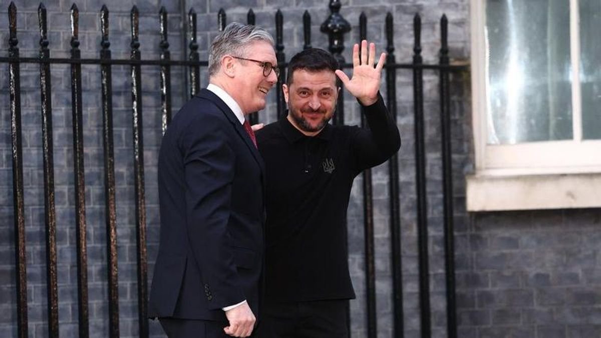Zelenski despide a Starmer con elogios: “Siempre serás bienvenido en Ucrania”