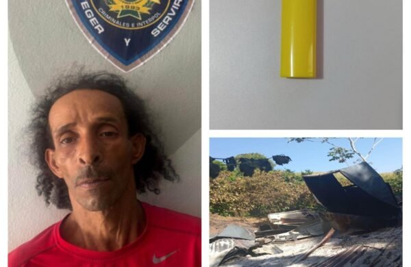 Policía apresa hombre acusado de incendiar vivienda de su madre en Altamira, Puerto Plata