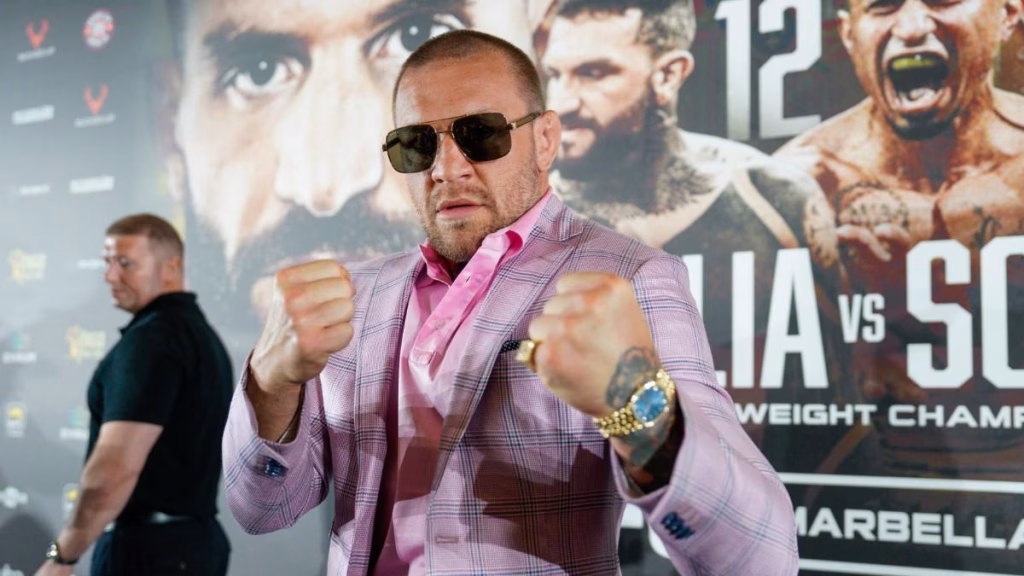 Conor McGregor asegura que llegó sano al UFC 329 y promete regresar tras grave lesión de rodilla