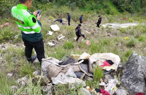 Accidente en Cajamarca dejó 14 muertos y cinco heridos