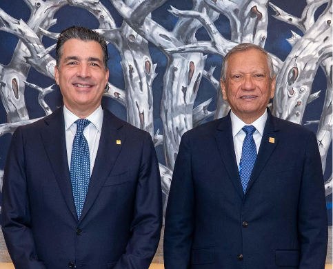 Banreservas y Popular refuerzan diálogo sobre sistema financiero