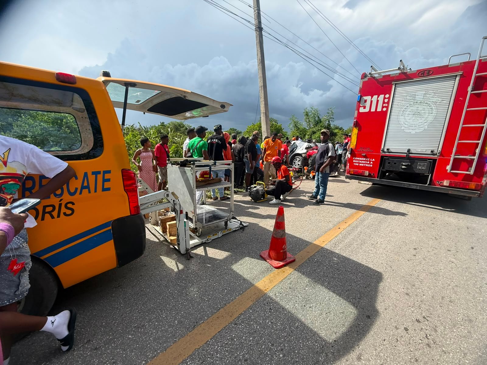 Accidente en carretera San Pedro–Ramón Santana deja un muerto
