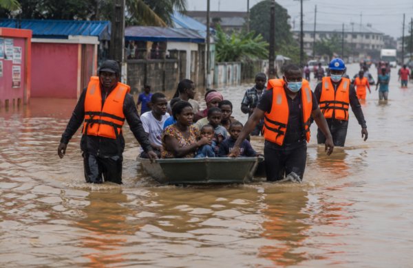 Inundaciones en Ghana