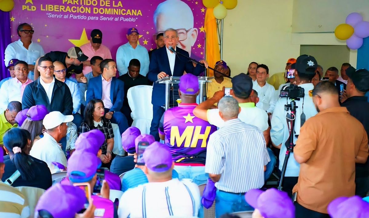Danilo Medina asegura que el triunfo del PLD en las próximas elecciones “es indetenible”